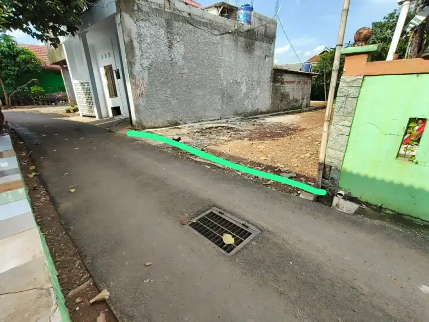 Tanah dijual 110m²(3.5jt)Tipar Cimanggis Depok