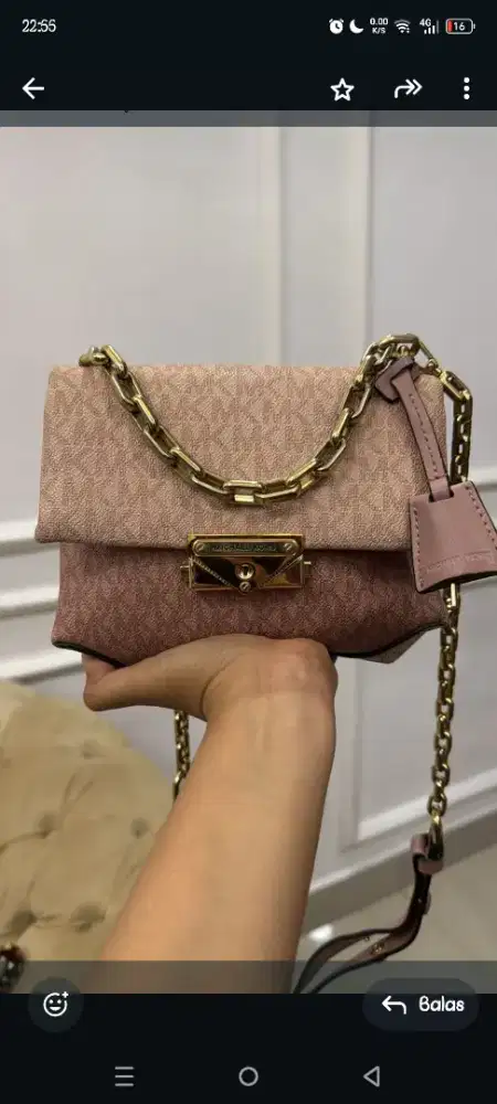 Sling bag Michael kors merlot small