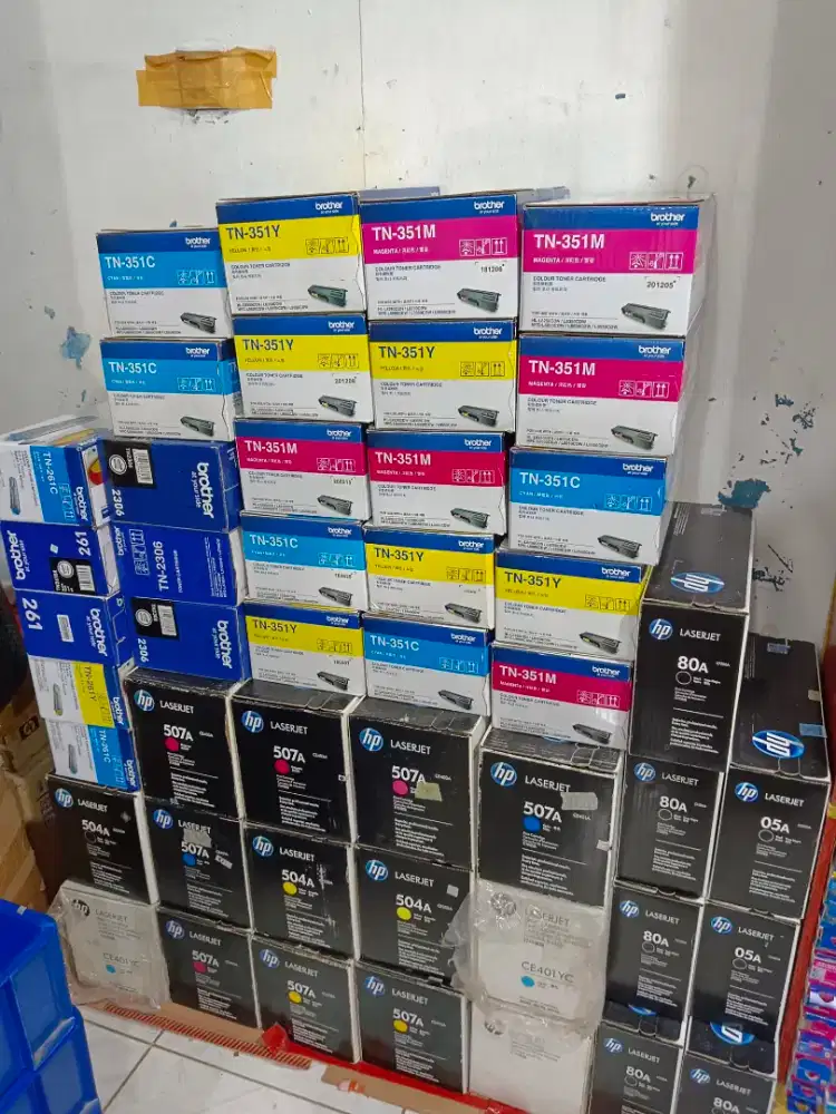 Terima Cartridge Tinta Toner Printer Hp,Canon,Epson dll baru original