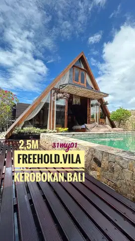 Freehold Villa Kedampang Kerobokan Denpasar Bali