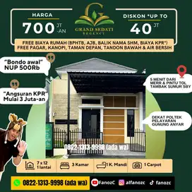 Rumah Murah sidoarjo, grand sedati regency, perumahan surabaya murah