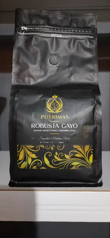 Bubuk Kopi Kasar Robusta Gayo Putrimas 1 kg