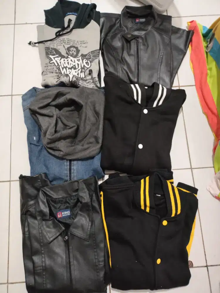 Dijual Jaket dan Hoodie baju pria