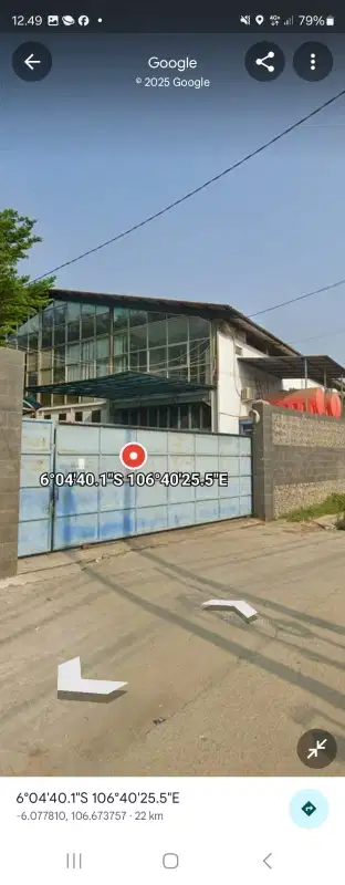 Di jual melalui lelang jln pipa gas belimbing tangsel