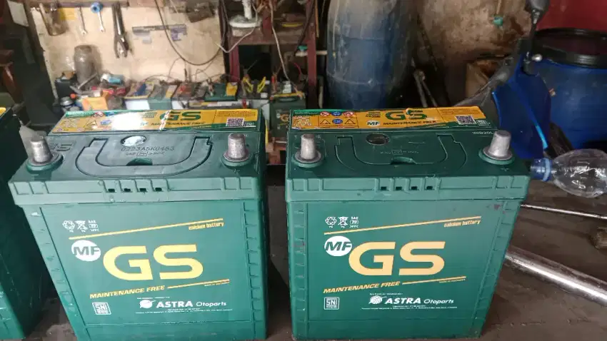 Aki mobil second ns40zl gs mf