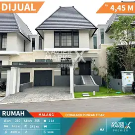 Rumah Dijual di Boulevard  Citraland Puncak Tidar, Malang