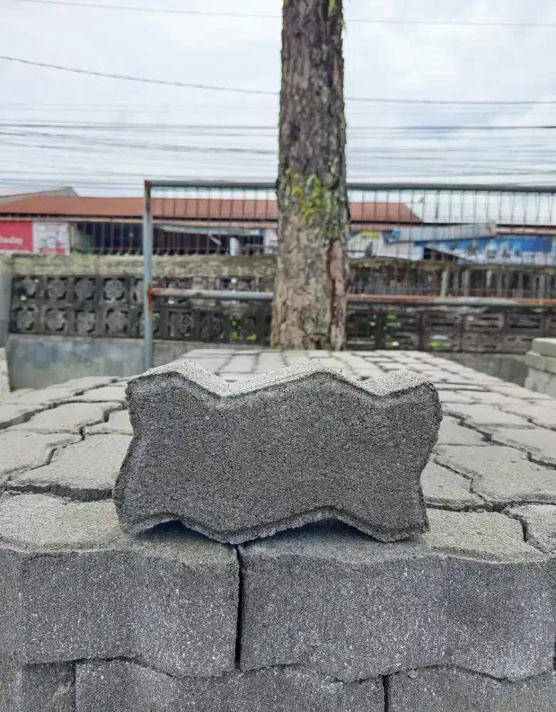 Paving Block Mesin Cacing 8 cm K-300