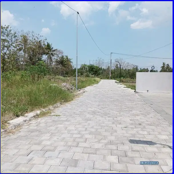 Tanah Villa Kaliurang view Merapi dan Sawah