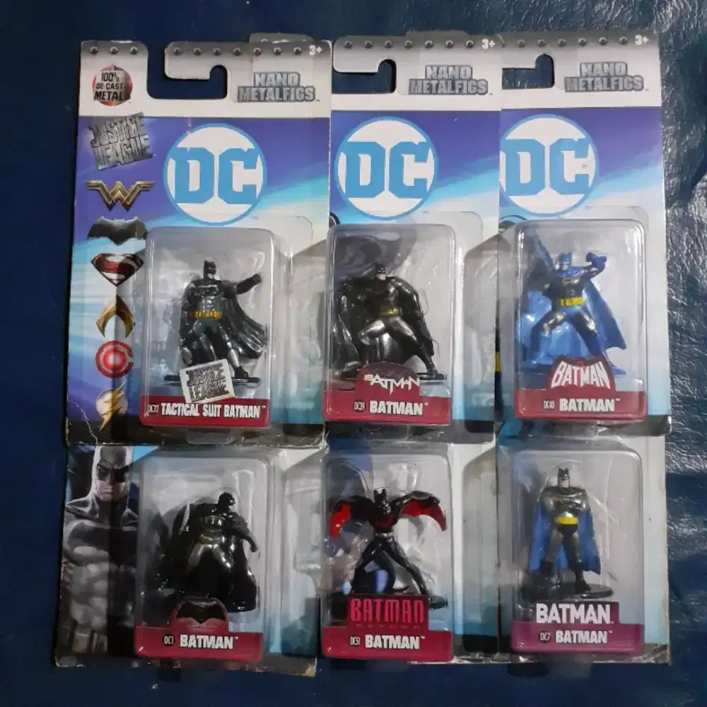 Nano metalfigs superheroes