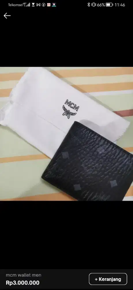 Dompet mcm authentic original