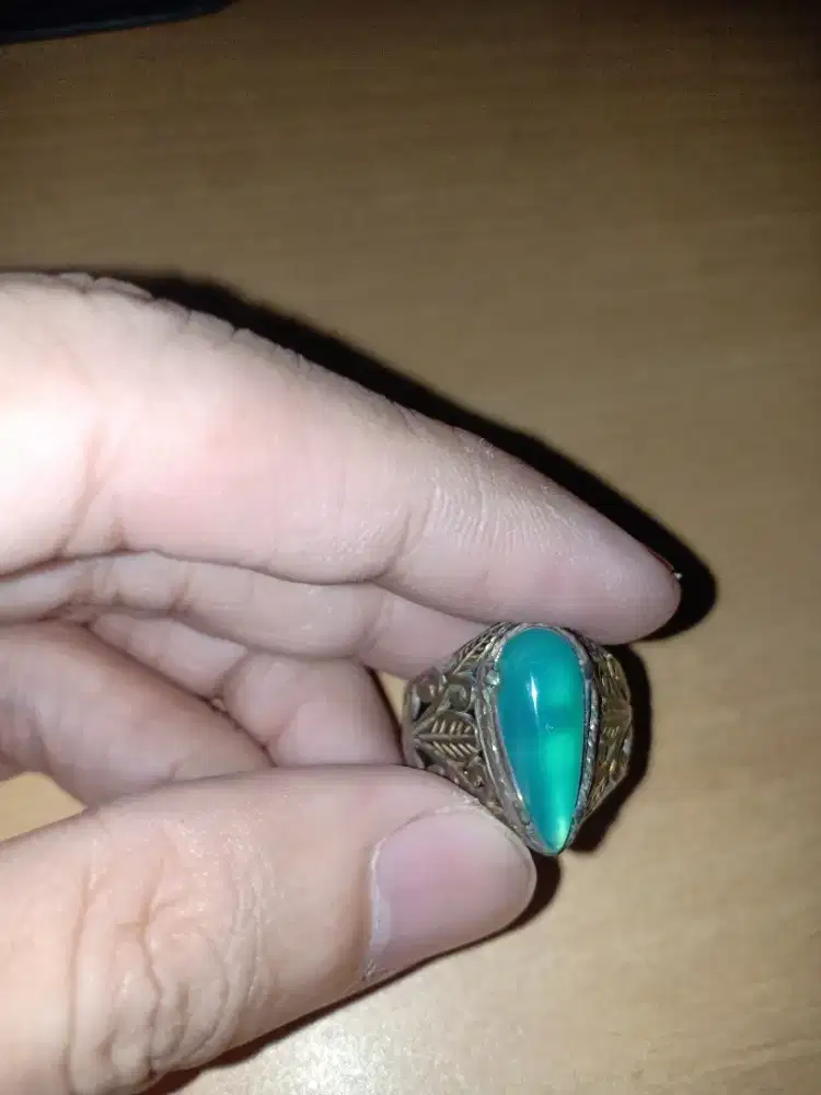 Cincin Bacan Teardrop / tetes air