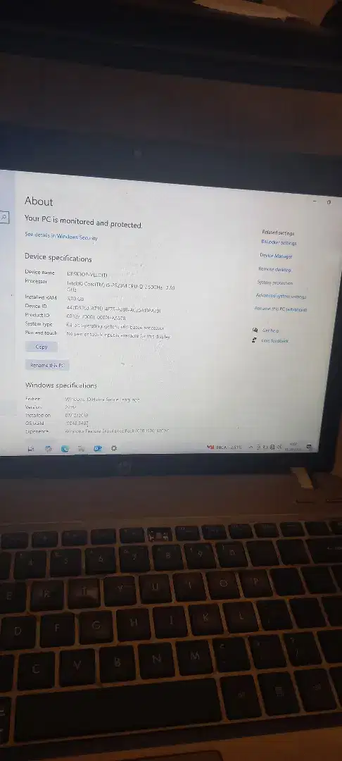 Notebook hp probook minus