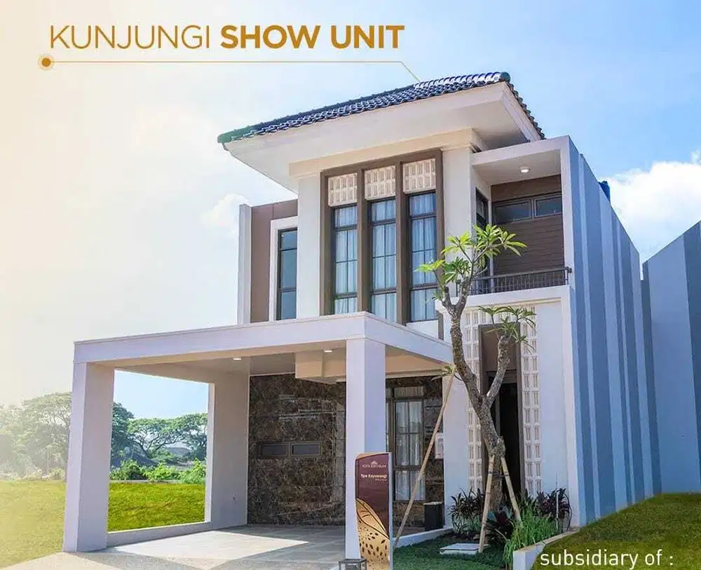 Dijual Rumah Mewah 2 Lantai di Kota Kertabumi Karawang Jawa Barat