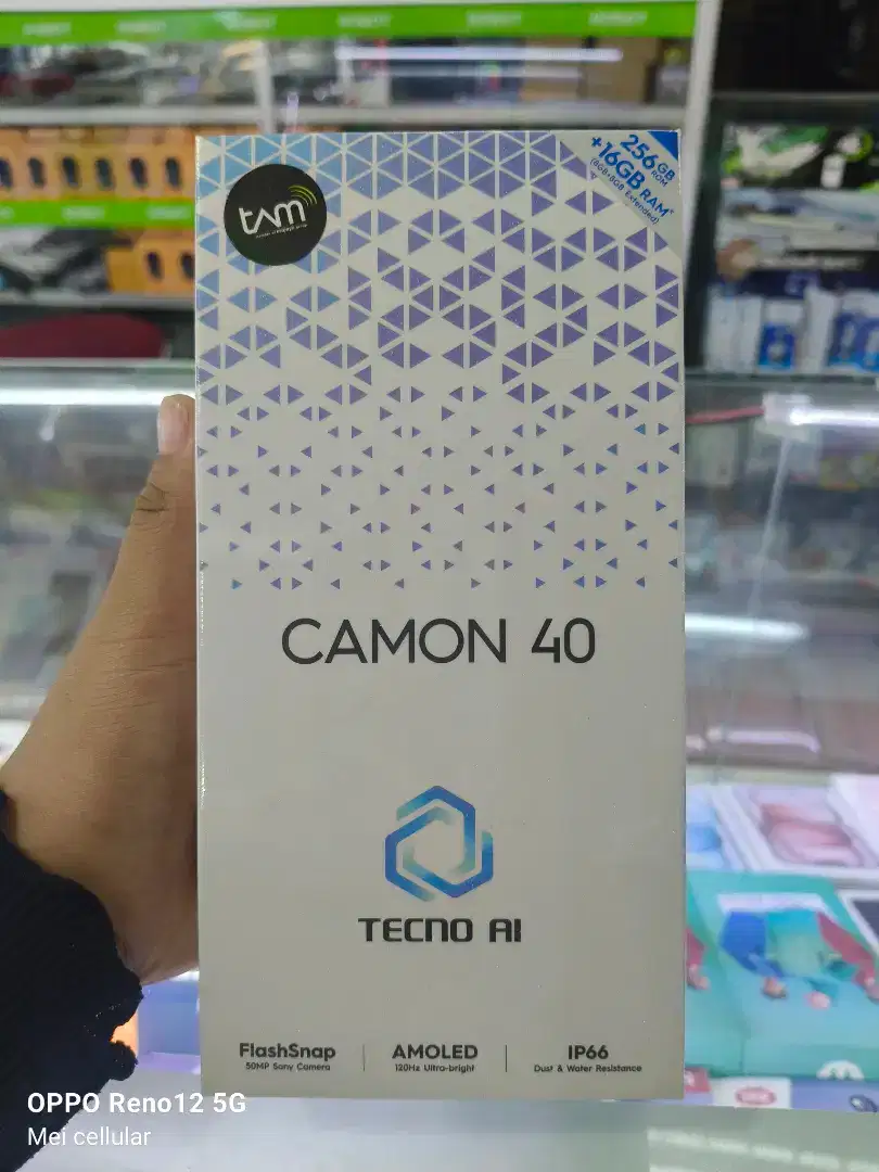 Tecno Camon 40 8/128 8/256 baru garansi resmi bisa TT bisa kredit bisa