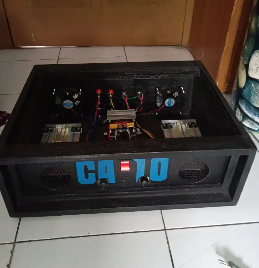 Power amplifier rakitan Socl 506 2 set tr thosiba/ mono
