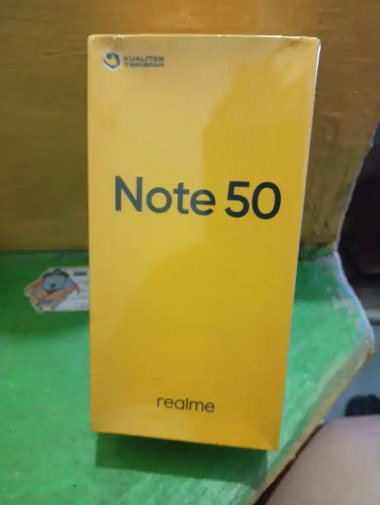 Realme note 50 new segel