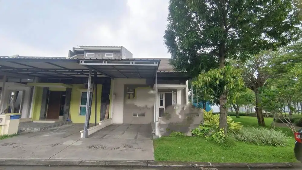 Dijual rumah satu lantai hook  full renovasi di cluster dhana suvarna