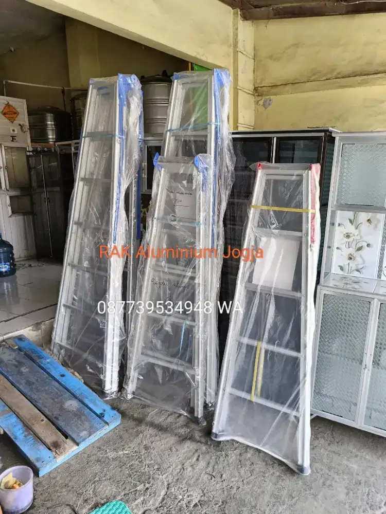 Tangga Aluminium Lipat mulai 1.5 - 3 meter