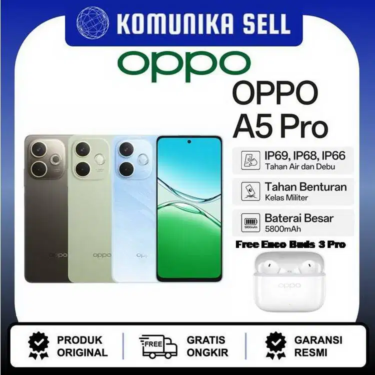 Oppo A5 Pro 4G - 8GB/256GB