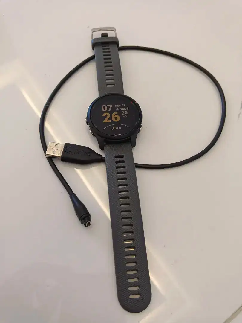 Jam smartwatch garmin foreruner 255 grey not coros samsung aplle