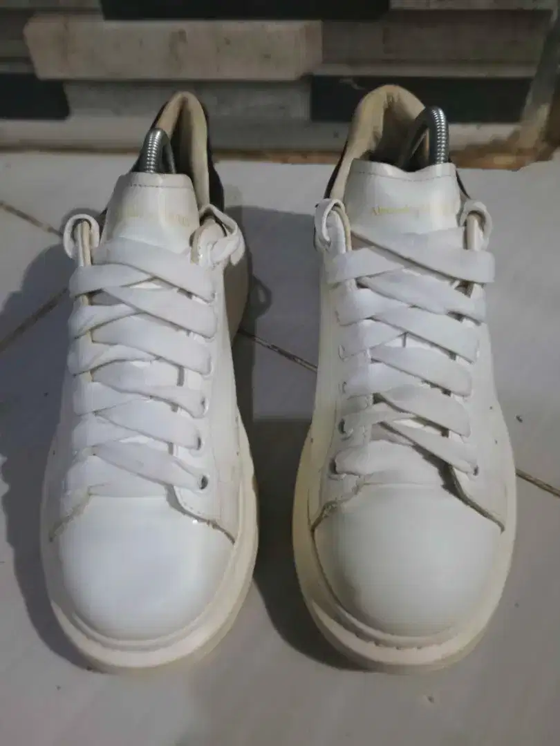 SEPATU ALEXANDER MC QUEEN LEATHER SIZE 41