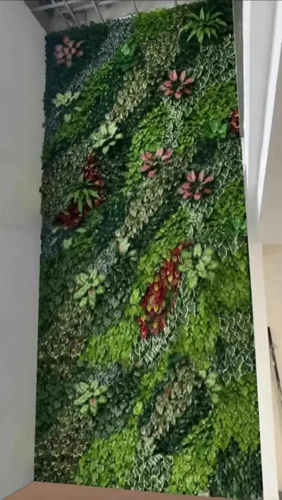 Vertical garden artificial murah