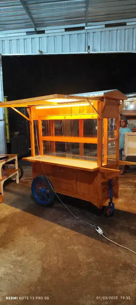 Gerobak usaha jualan