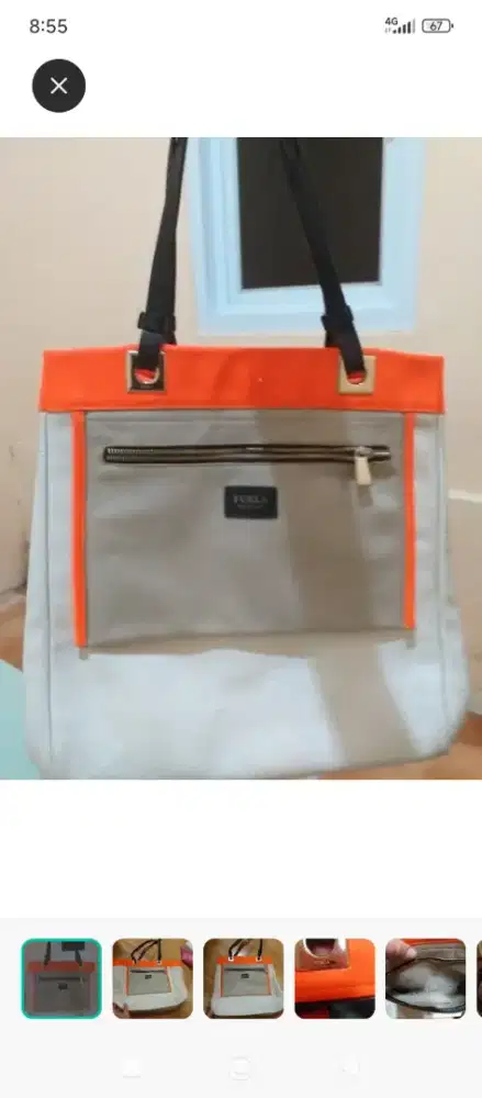 Furla tote bag preloved 2013 ori