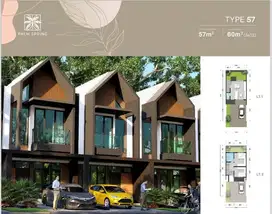 RUMAH 2 LANTAI DI JL POROS  HERTASNING KOTA MAKASSAR