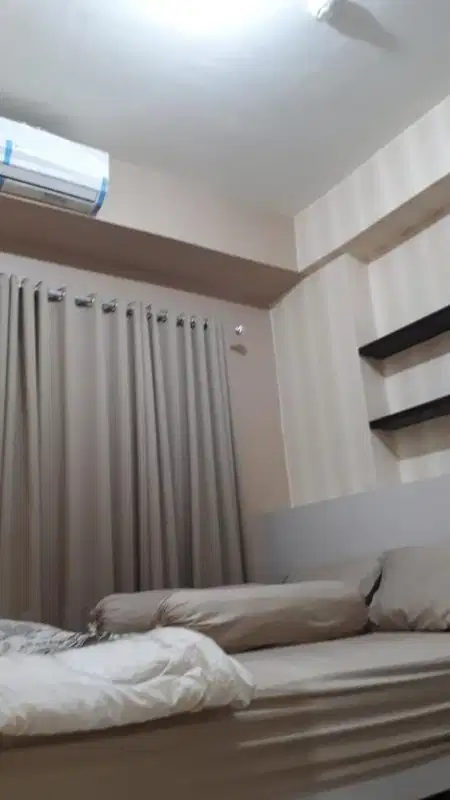 disewakan 1 unit full furnish green pramuka square