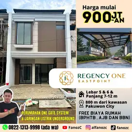 regency one eastpoint, rumah modern minimalis, perumahan surabaya