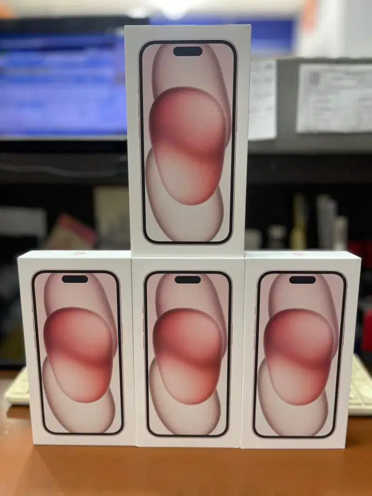 Baru...IPhone 15 128Gb Garansi Resmi (Warna : Pink,Blue)
