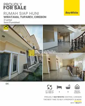 Dijual Rumah 2 Lantai di Jl. Wiratama, Tuparev, Cirebon