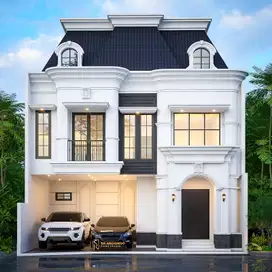 DIJUAL RUMAH 2 LANTAI MODEL CLASIC gandaria jagakarsa