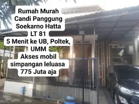 Rumah Murah Candi Panggung Soekarno Hatta Malang Kota