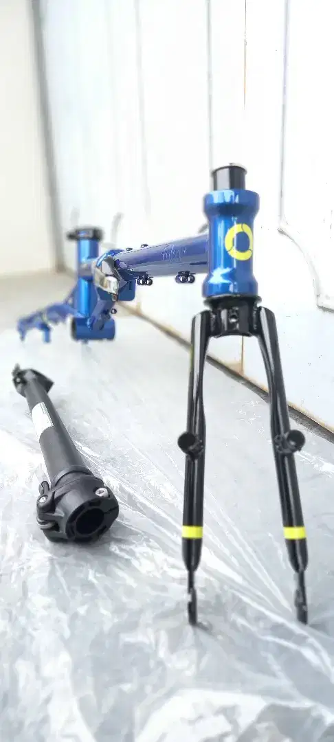 Frame Sepeda Lipat FNHON GUST VB 16 (Frame+Handle Post+Fork)