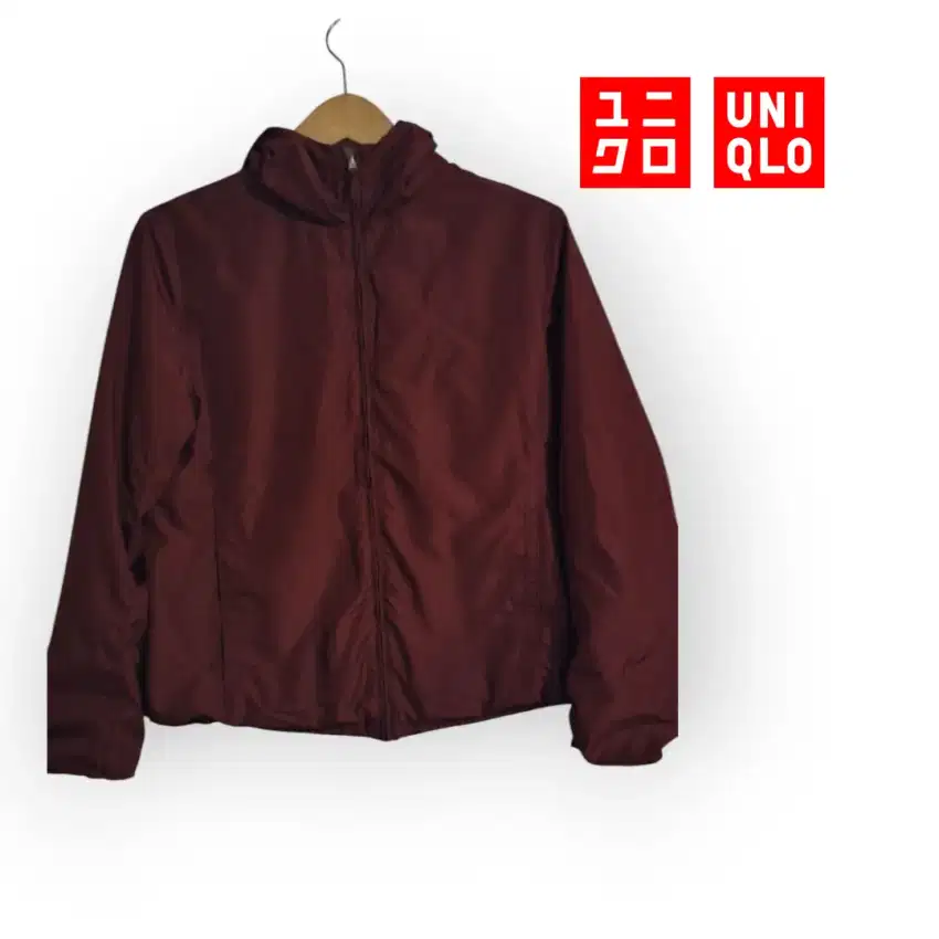 Jaket Parka Reversible Uniqlo Wanita