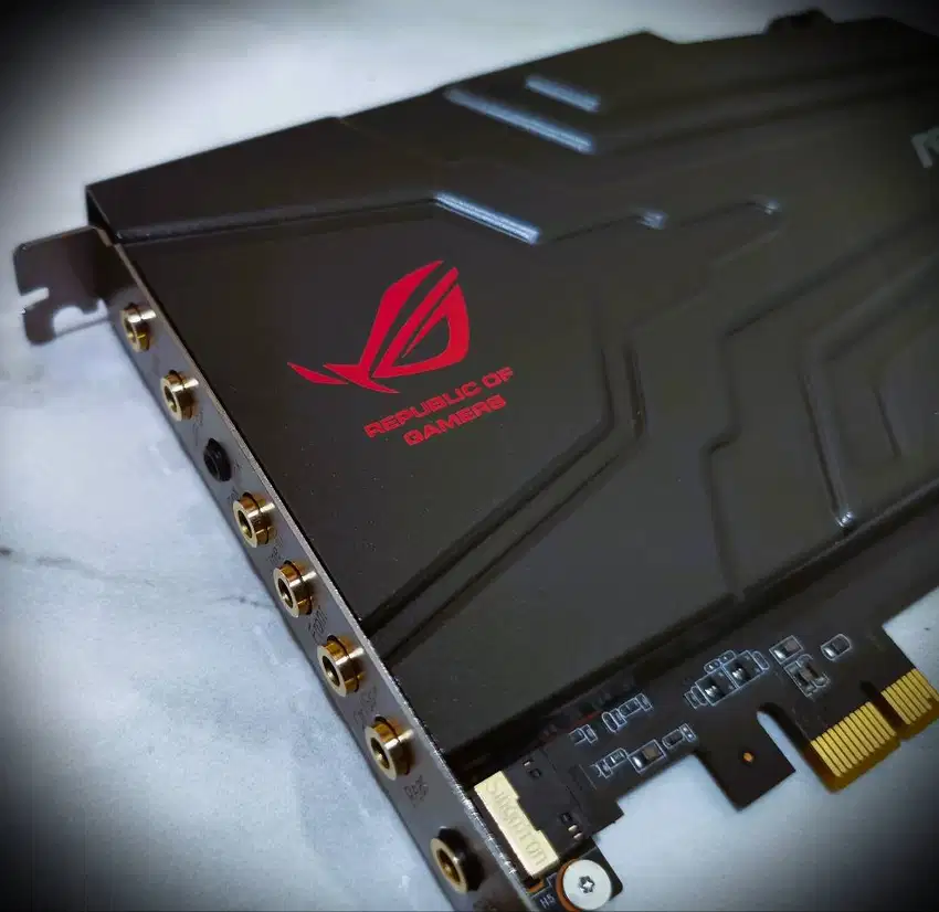 ISTIMEWA ROG ASUS Xonar Phoebus 7.1 SOLO PCI-e DOLBY Home THEATER V.4
