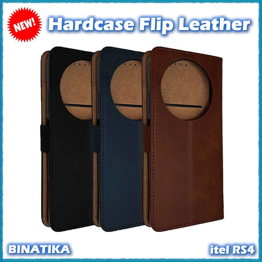 Original VENVO Hardcase Flip Leather itel RS4 itel A70 itel P55 4G NFC