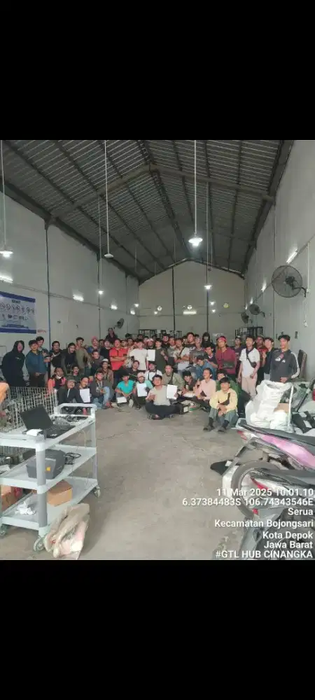 KURIR MOTOR GTL TOKOPEDIA x TIKTOK