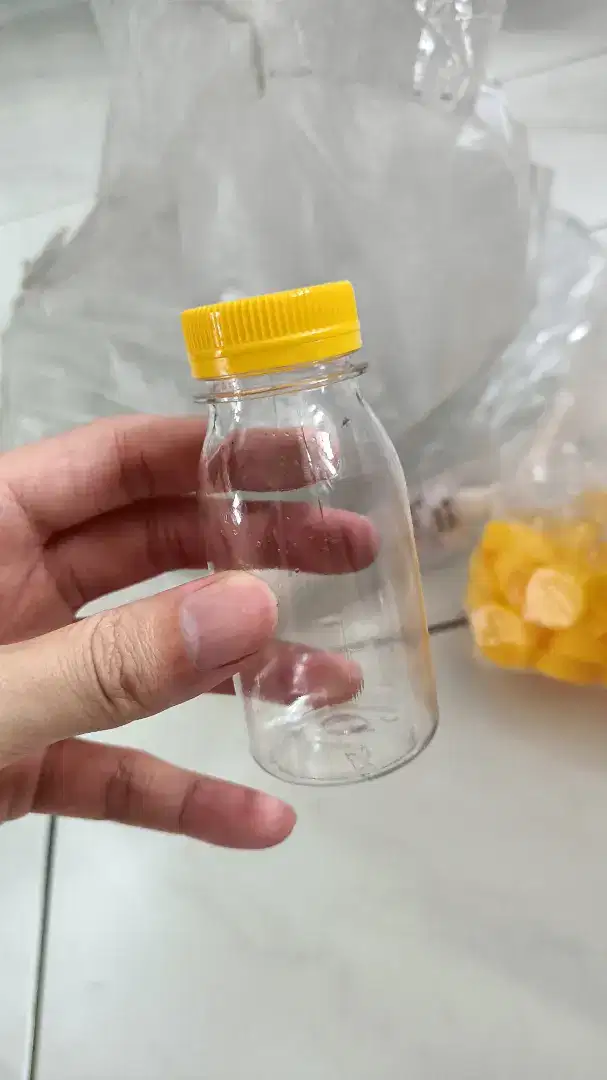 Botol Plastik Kecil 80 ML, Zam Zam Jelly (100 pcs)