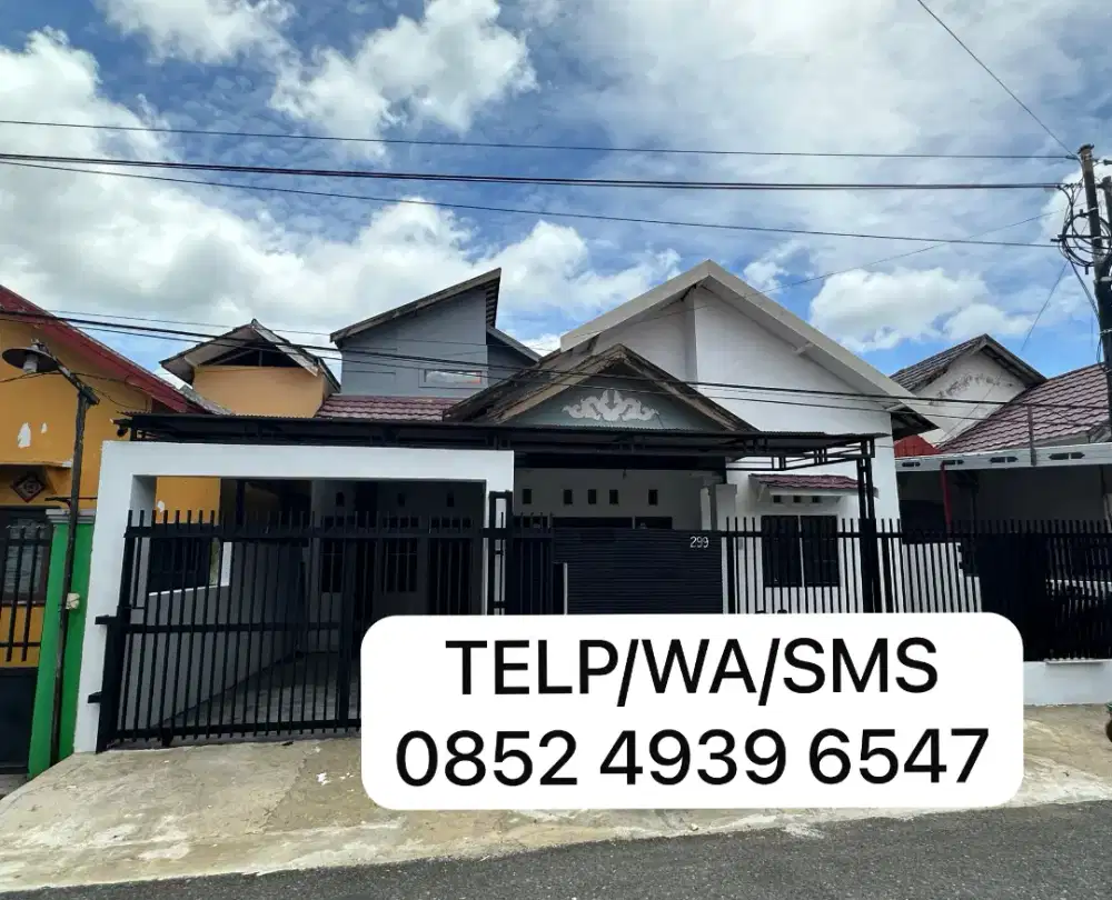 Disewakan / dikontrakkan rumah di Banjarmasin Jl HKSN, Komp AMD Permai