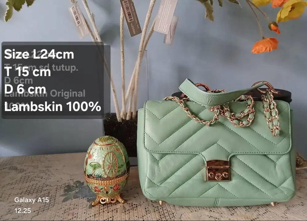 Tas Lambskin 100% No Brand