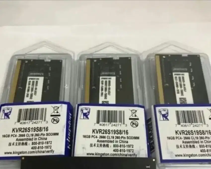 Memory laptop sodimm ddr4 16 gb 2666/3200 baru
