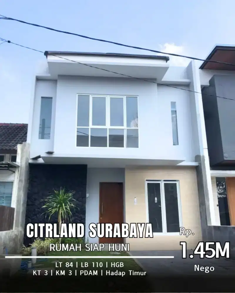 Dijual rumah bukit Palma citraland minimalis
