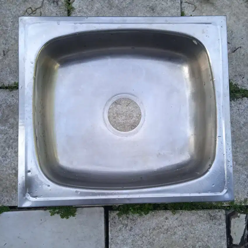 Bak Cuci Piring 1 Lubang Stainless – Kondisi Bekas