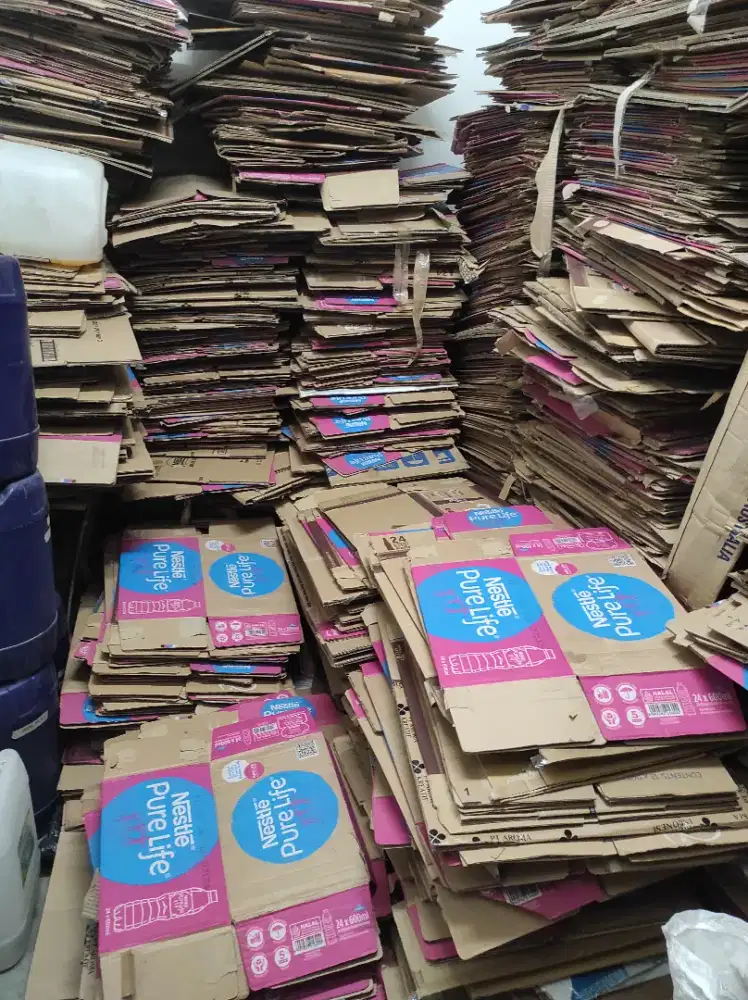 Di jual limbah kardus