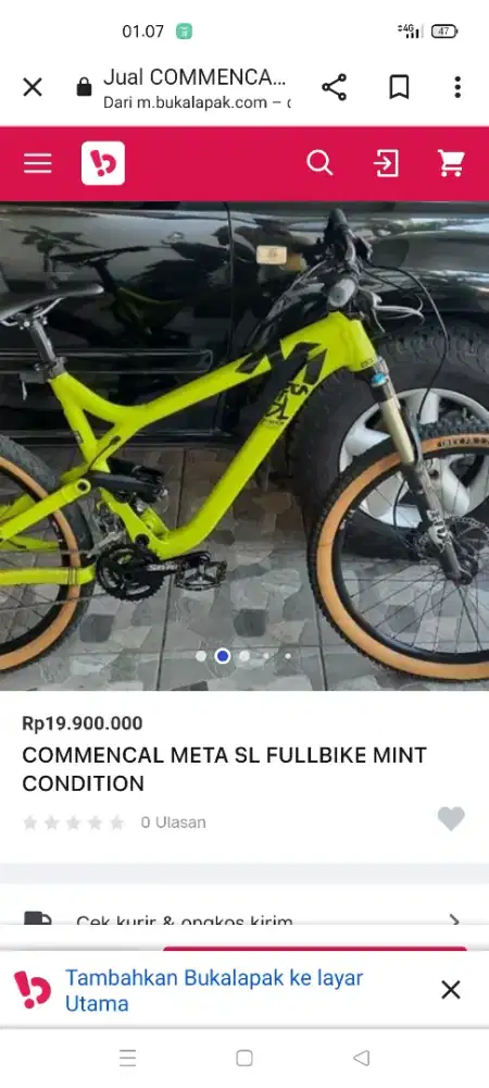 Sepeda commencal meta sl