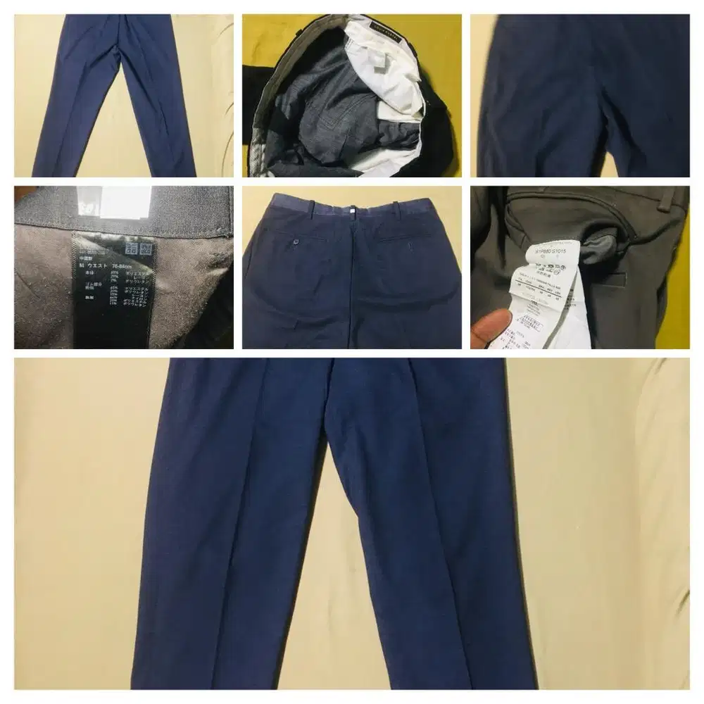 Celana chino curdoray jogger branded