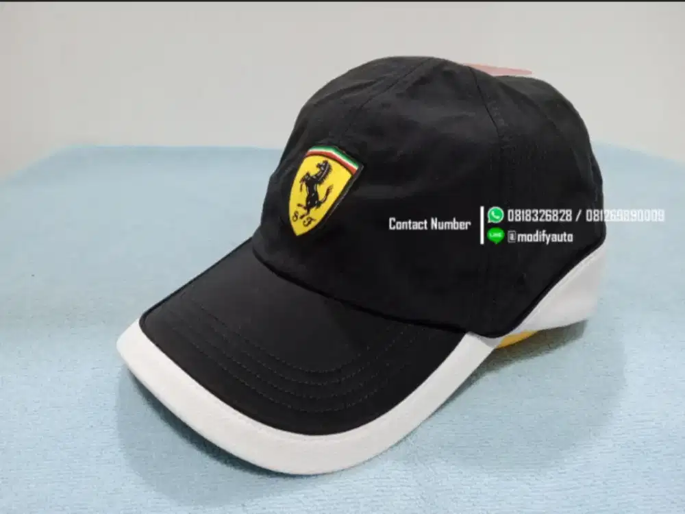 Topi / Base Ball Cap Ferrari (Official Product)
